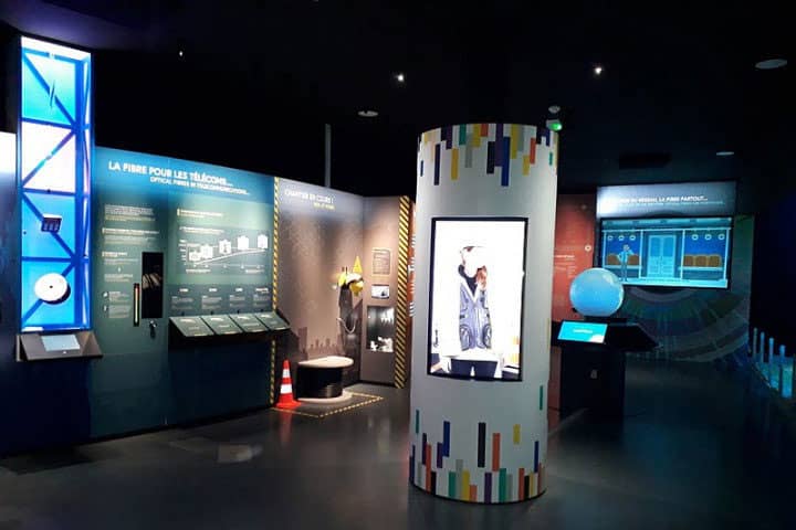 La fibre optique – Cité des Télécoms